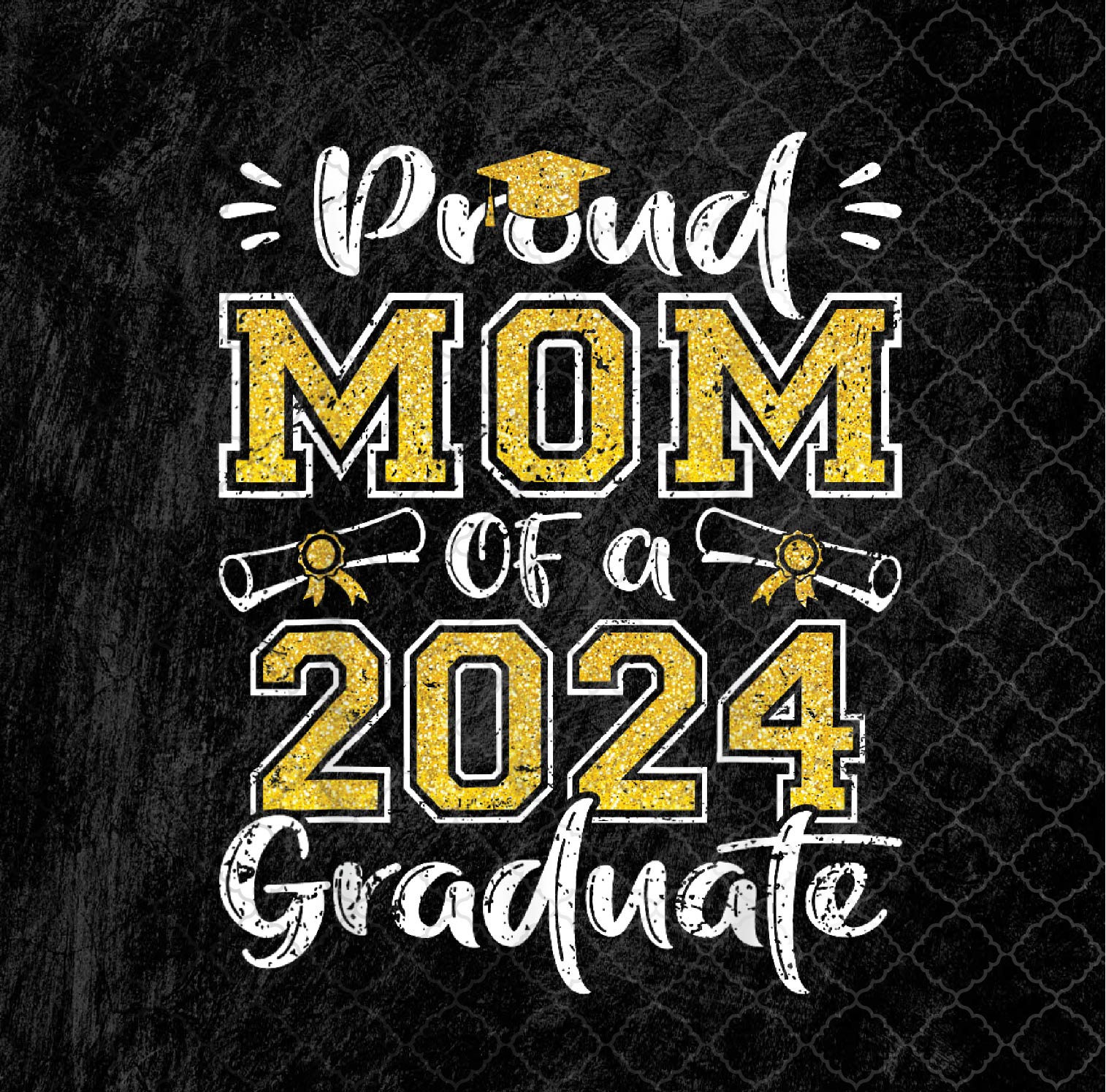 Proud Mom Of A Class Of 2024 Graduate 2024 Senior Mom 2024 P - Inspire ...