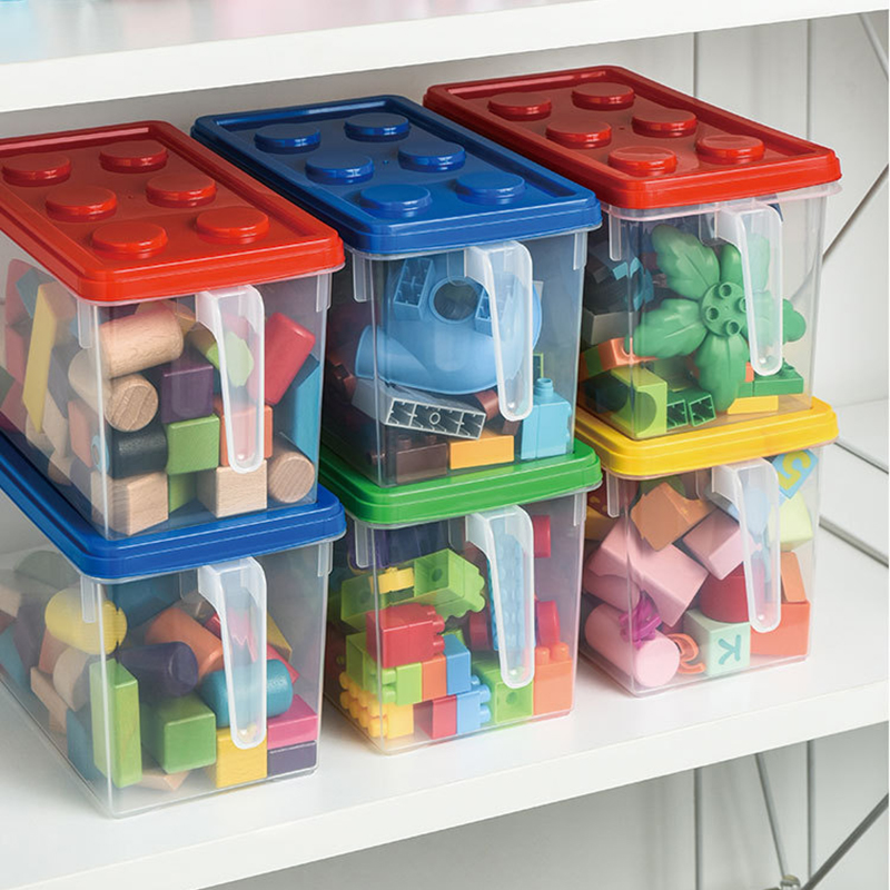 Kids Building Block Storage Box – Stackable Toy Organizer | Inspire Uplift