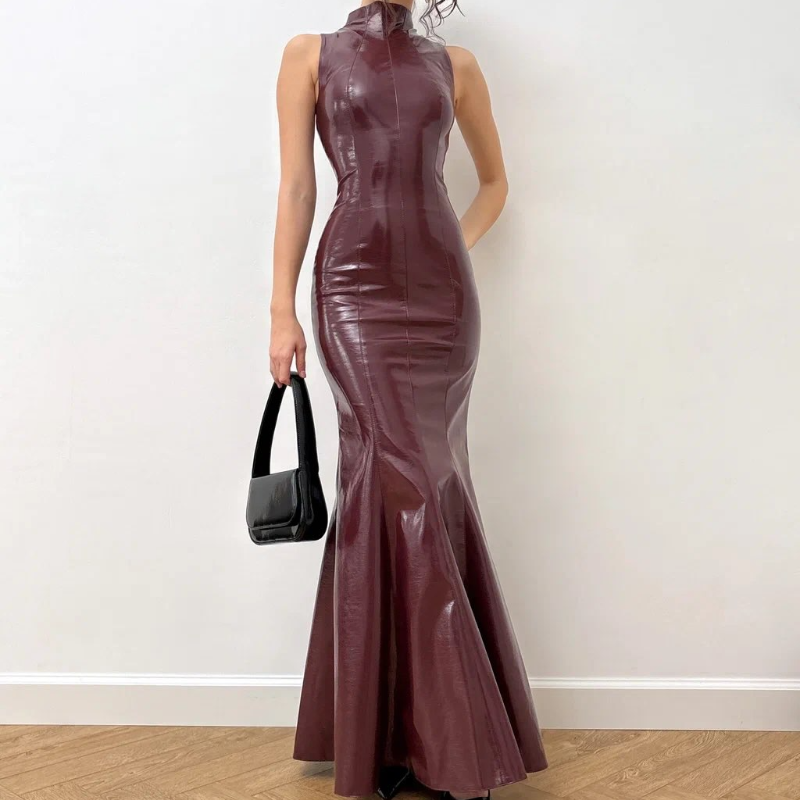 black bodycon dress with long lace sleeves Classic Black Rose Long Sleeve Bodycon Mini Dress main image 1