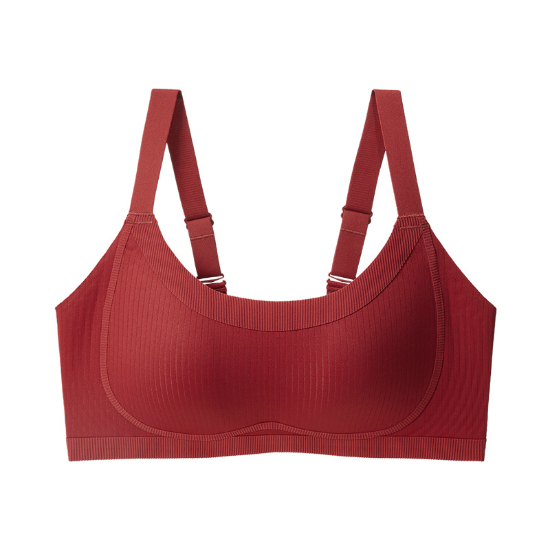 FallSweet Seamless Wireless Push Up Bra for Women Soft Full Coverage Comfort Bralette