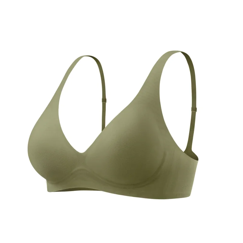 LiftEase Seamless Deep V Wireless Push Up Bra for All Day Support & Comfort