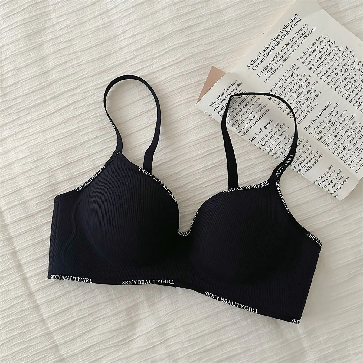 InvisibleLift Wireless Push Up Bra for Small Busts – Seamless Support Bralette