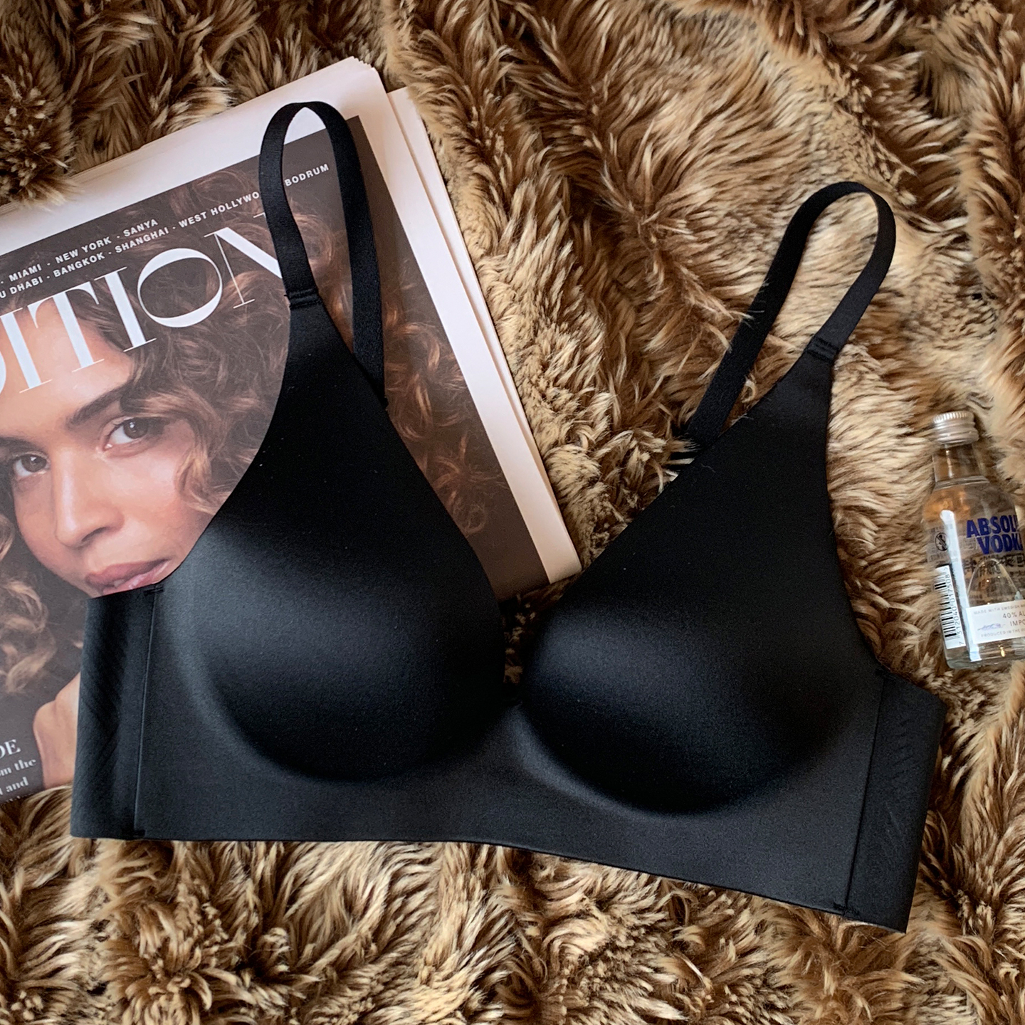 Wireless Satin Bralette Bodysuit for Small Chest Push Up Support One Piece Lingerie