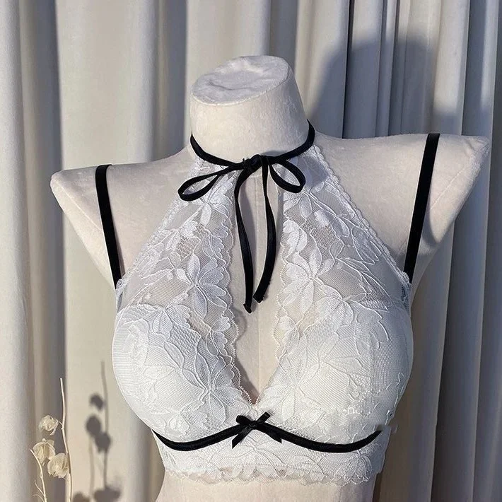 ComfortLift Lace Support Bra Set for Women – Wireless Push Up Bra & Breathable Everyday Lingerie