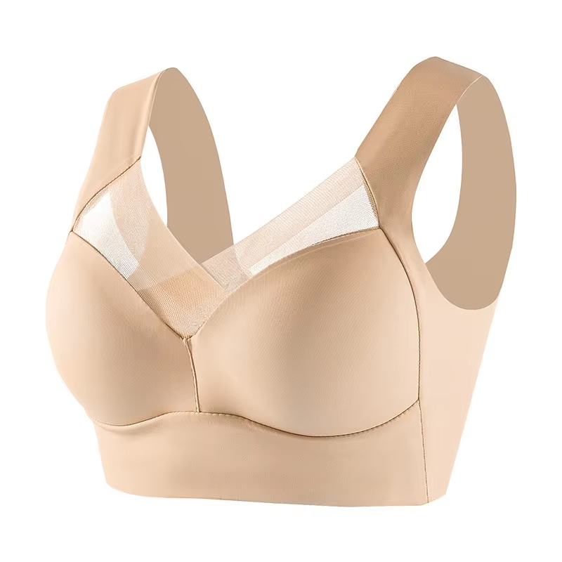 ComfortFit Wireless Lace Push Up Bralette & Breathable Comfort Bra