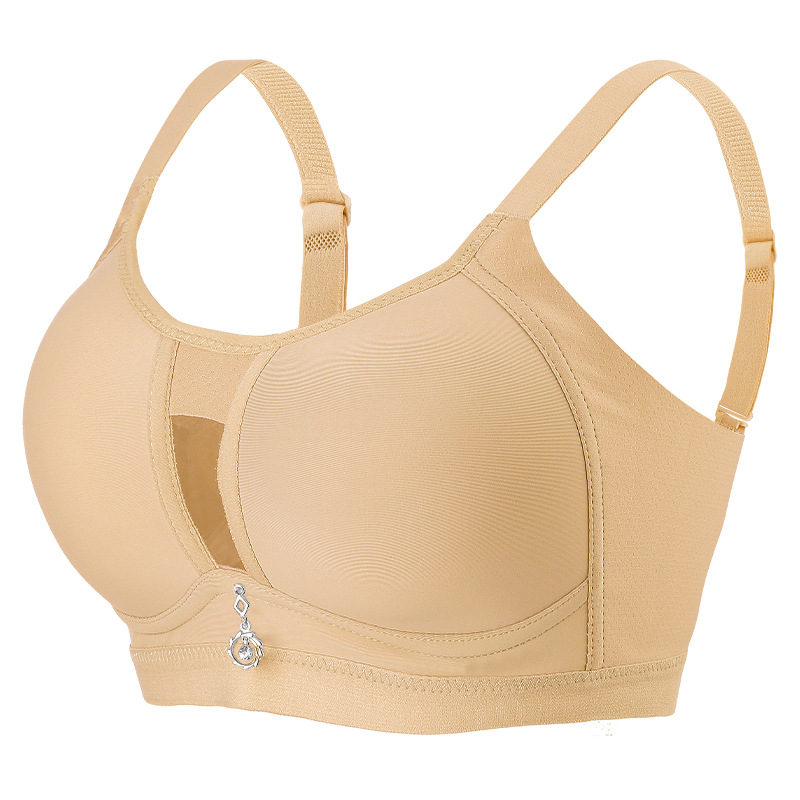 Wireless Push Up Bra Plus Size Seamless Comfort & Lift