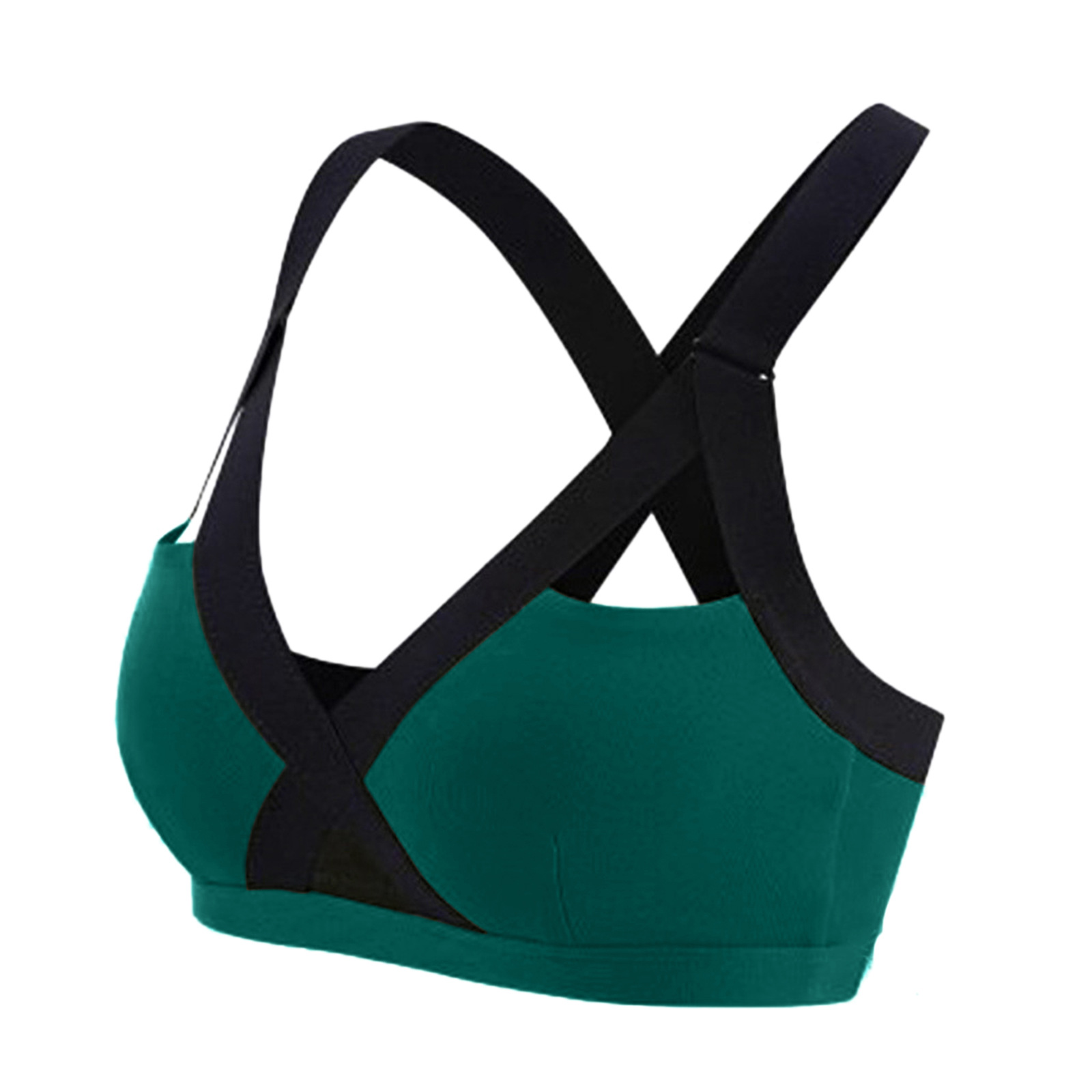 High Support Plus Size Sports Bra for Women – Adjustable Straps Wirefree Gym & Yoga Workout Bra