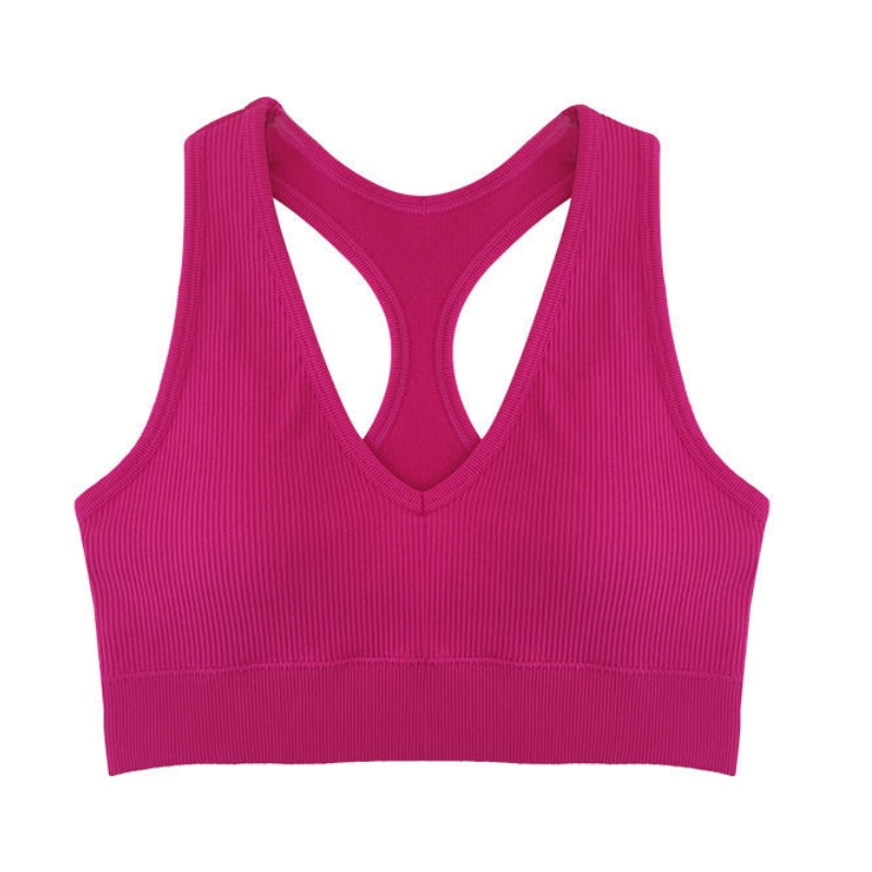 Seamless Push Up Wireless Sports Bra for Women