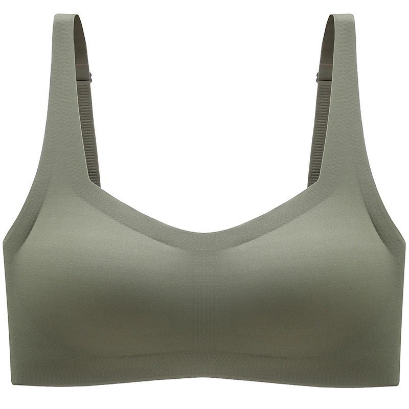 Wireless Push Up Seamless Bra Top for Invisible Everyday Lift