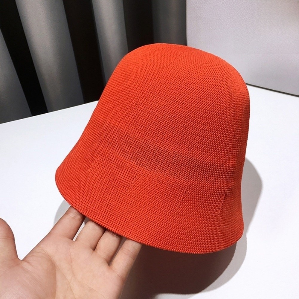 Foldable Linen Beach Bucket Hat with Wide Brim, Breathable Cotton Summer Sun Protection Floppy Hat for Women