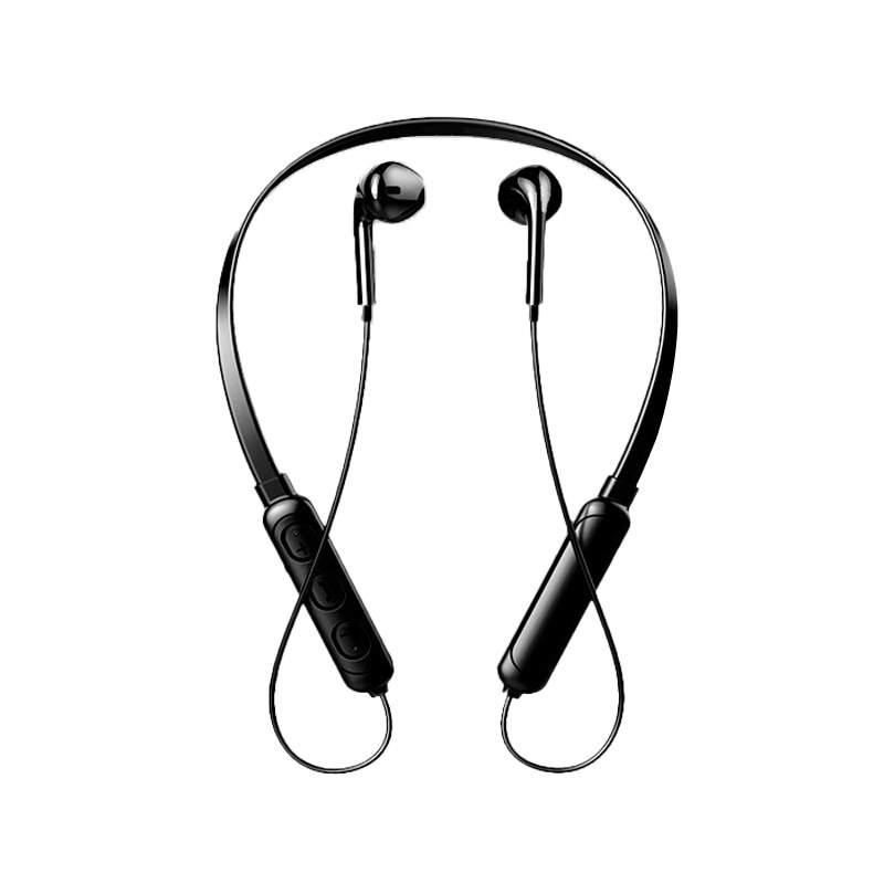 Wireless Bluetooth Headset, Neck Hanging Sports Headset, Stereo Noise Reduction Universal Microphone