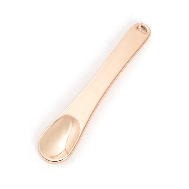 Eye cream spoon, metal dispensing spoon, cream spoon for eye mask cream application, smear spoon for skincare jars
