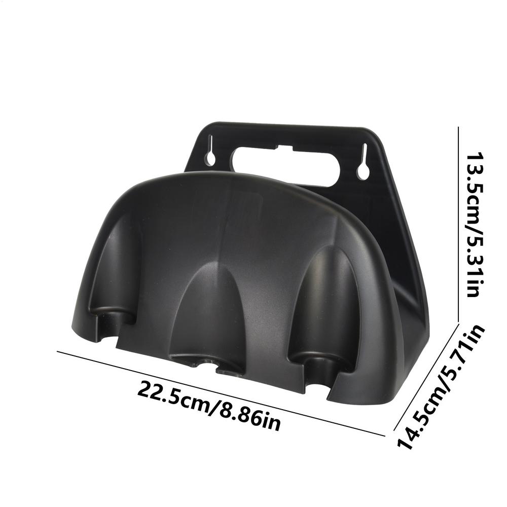 Garden Hose Holder Wall Mounted, Durable Metal Hose Hanger