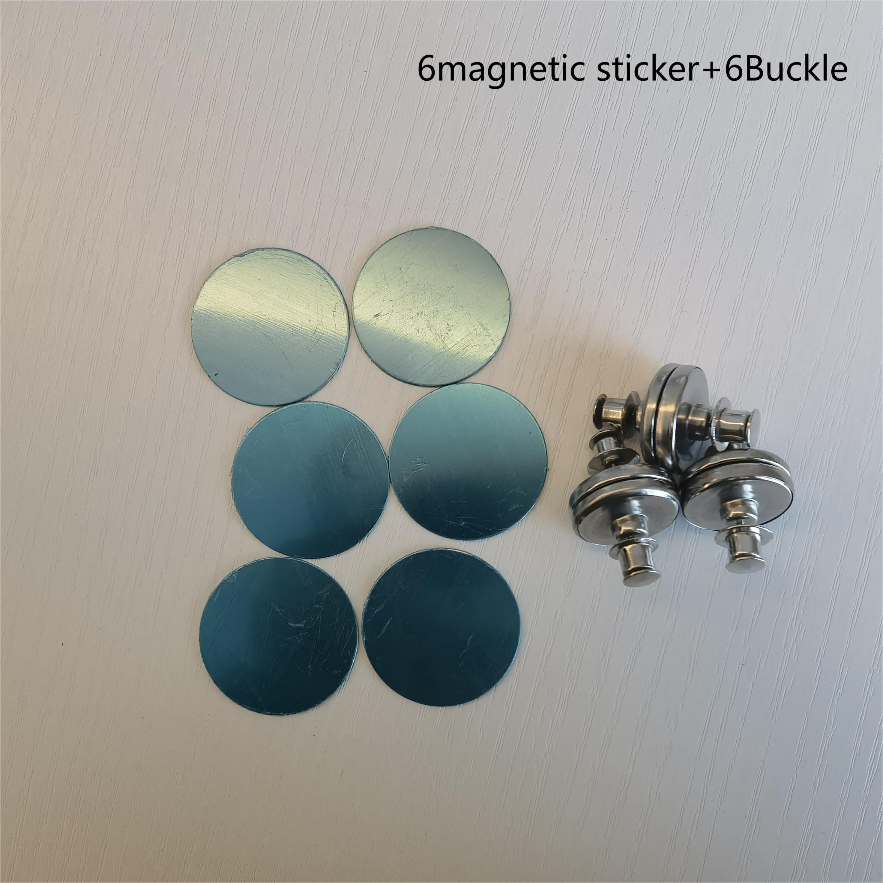 Modern Metal Magnetic Hook, Easy to Install Wall-Mounted Magnetic Buckle for Curtains