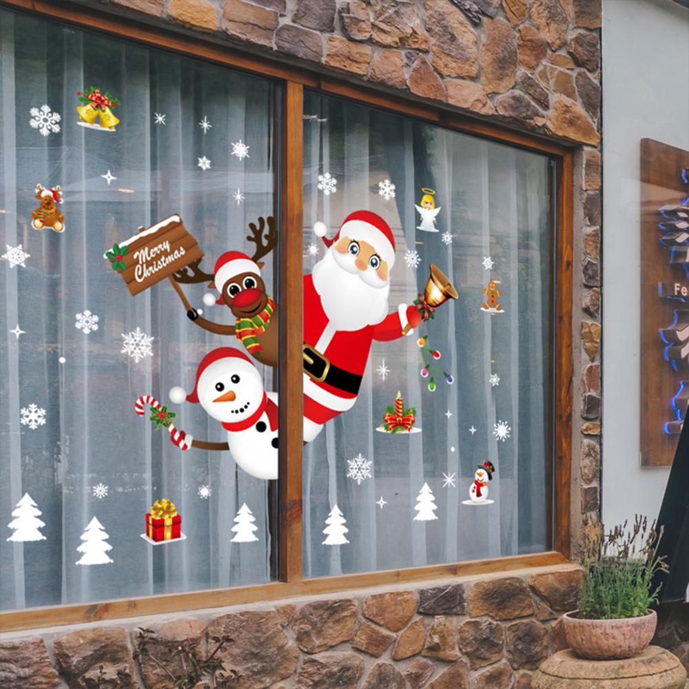 Christmas Wall Window Stickers Marry Christmas Home Decor | Inspire Uplift