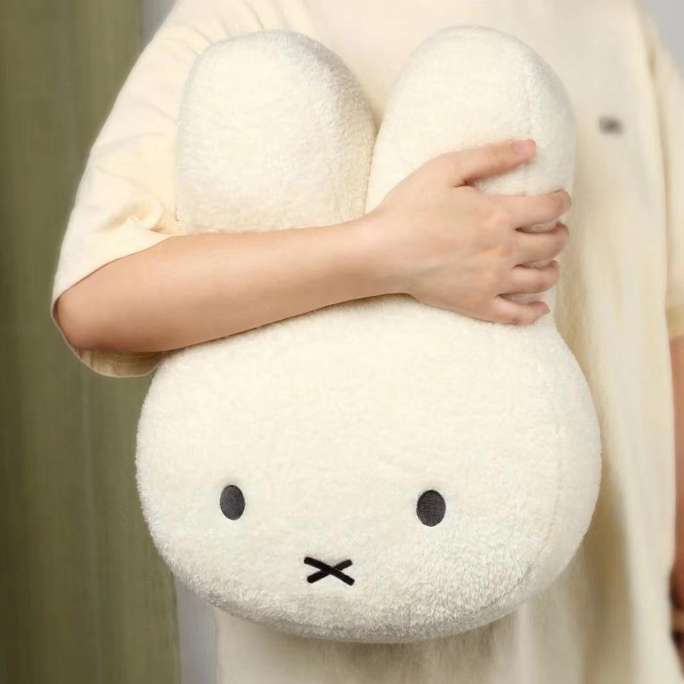 Black Eyes Cute Doll Plush Toy, Soft Comfortable Bed Pillow, Sofa Cushion Pillow Gift for Girl and Boy