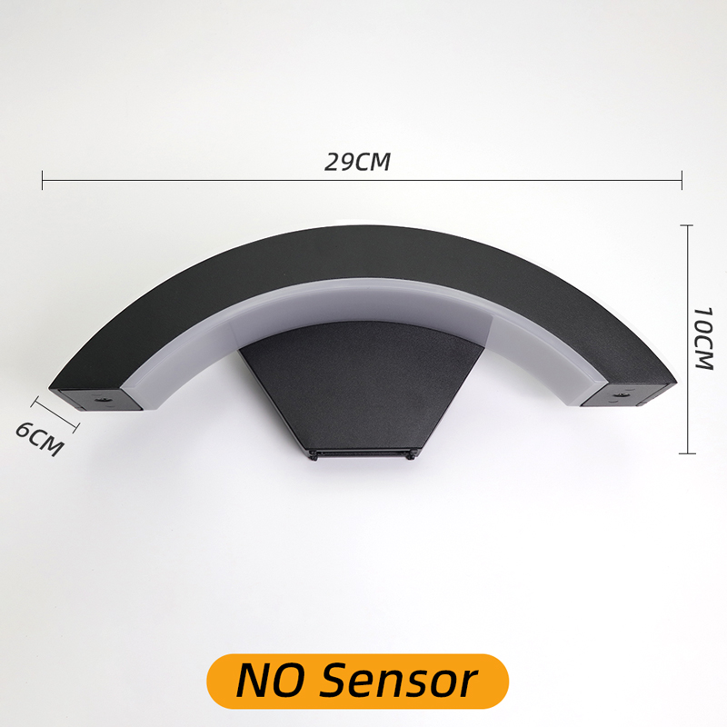 Outdoor LED Wall Light with Motion Sensor, Waterproof Indoor Wall Sconce Light, Garden Lights, Street Corridor & Stairs