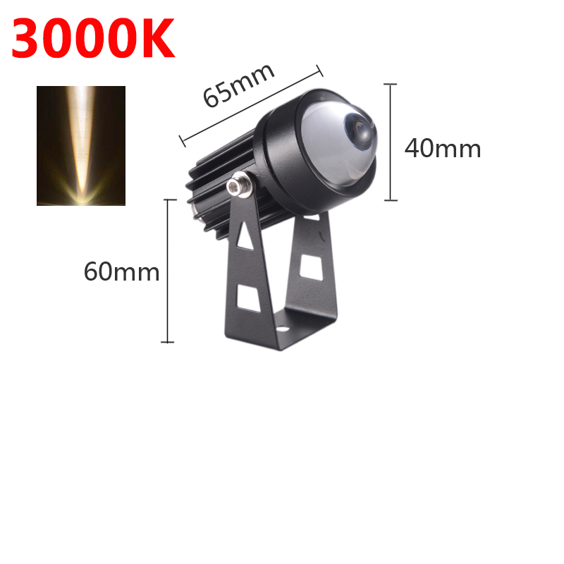 Beam of Light Outdoor LED Wall Spotlight, RGB, Water proof , Color Changing Landscape Lighting for Garden