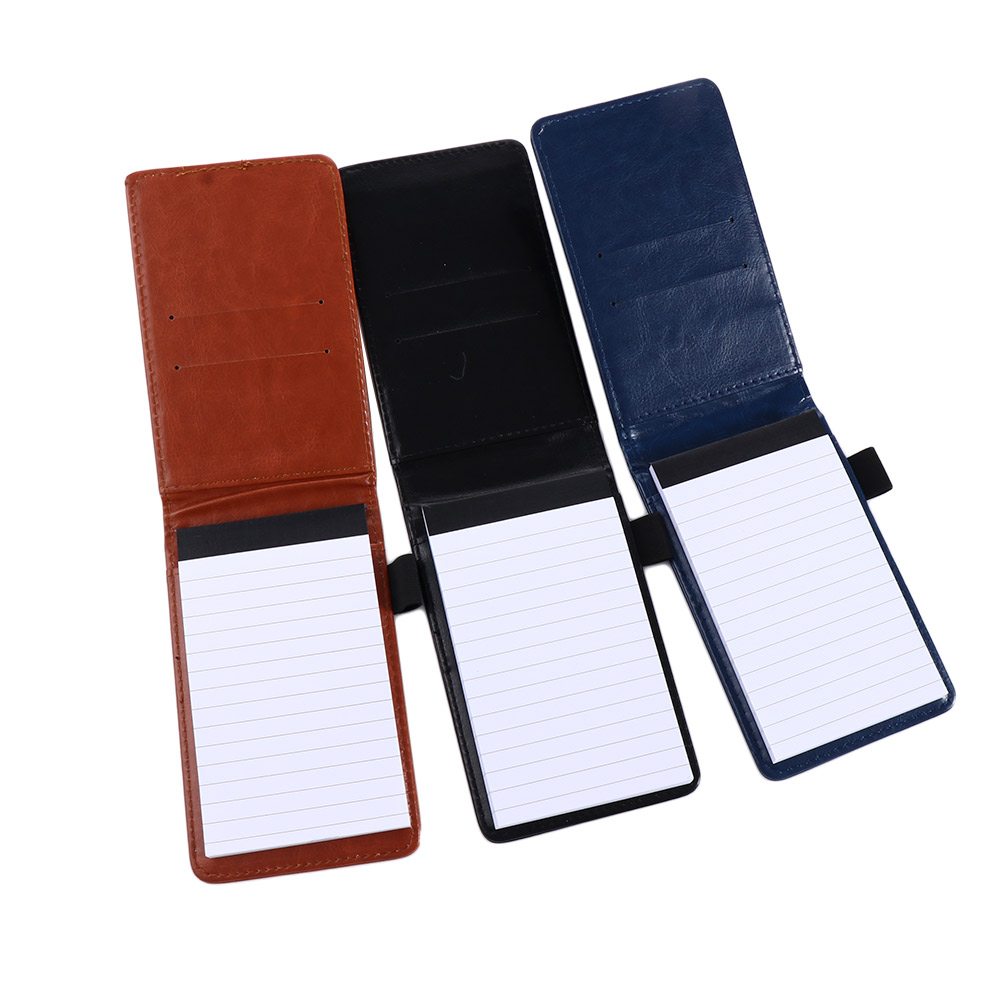 Leather Cover Pocket Planner, Small Notepad & Notebook | Inspire Uplift