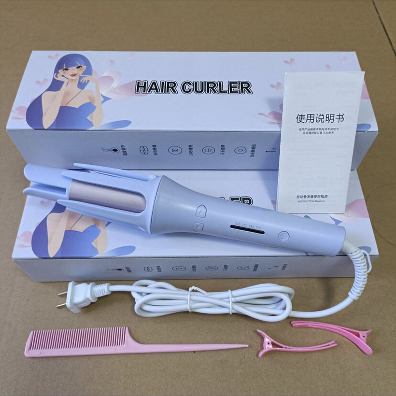 Anion Automatic Hair Curler, Mini Electric Curler, Portable Fluffy Chicken Rolls, Long Lasting Curly Hair