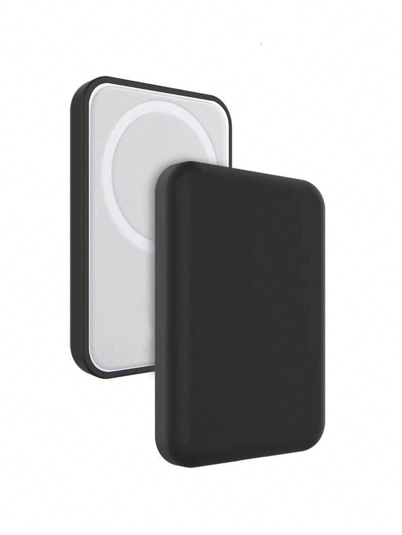 Black Charging Case Protector, Compatible with Apple's Original Mag Safe Wireless Power Bank, Durable Cover