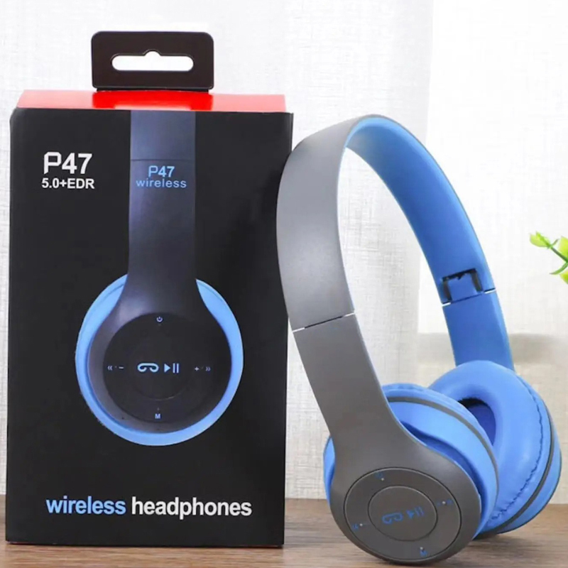 Air Bluetooth Stereo Headphone, Bluetooth Earphone Music Sport Headset with Mic, Wireless Headset for Sports & Music