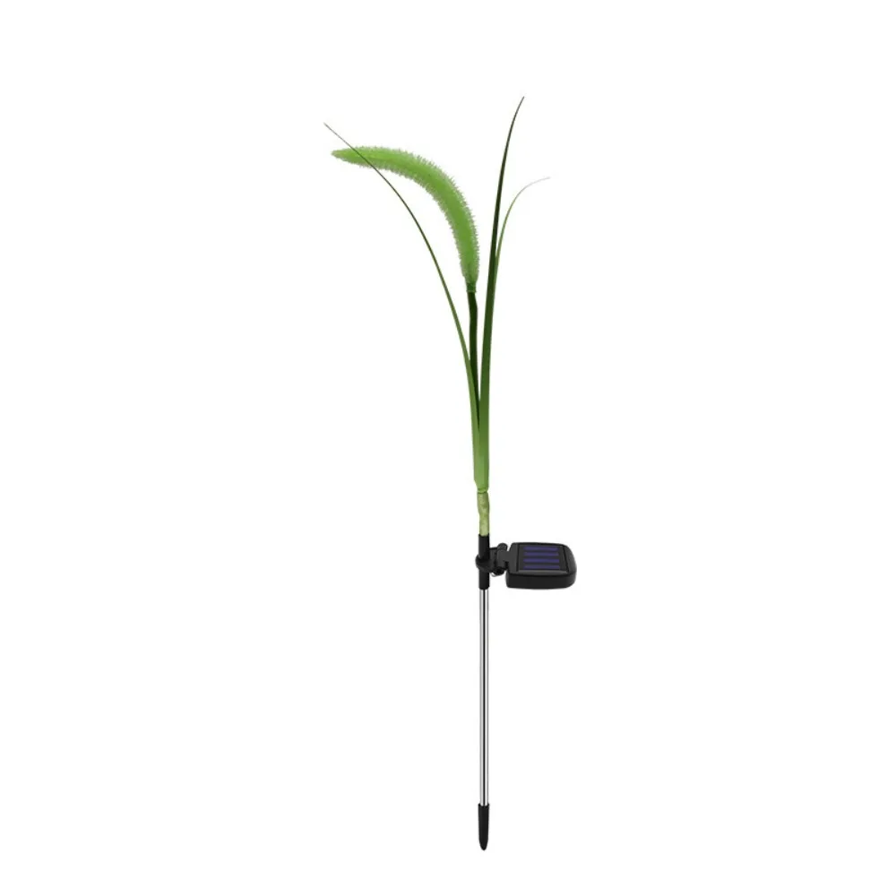 LED Solar Dog Tail Grass Lamp, Outdoor Waterproof Lawn Light, Yard Garden Decoration, Path Lighting Decor, Solar Powered