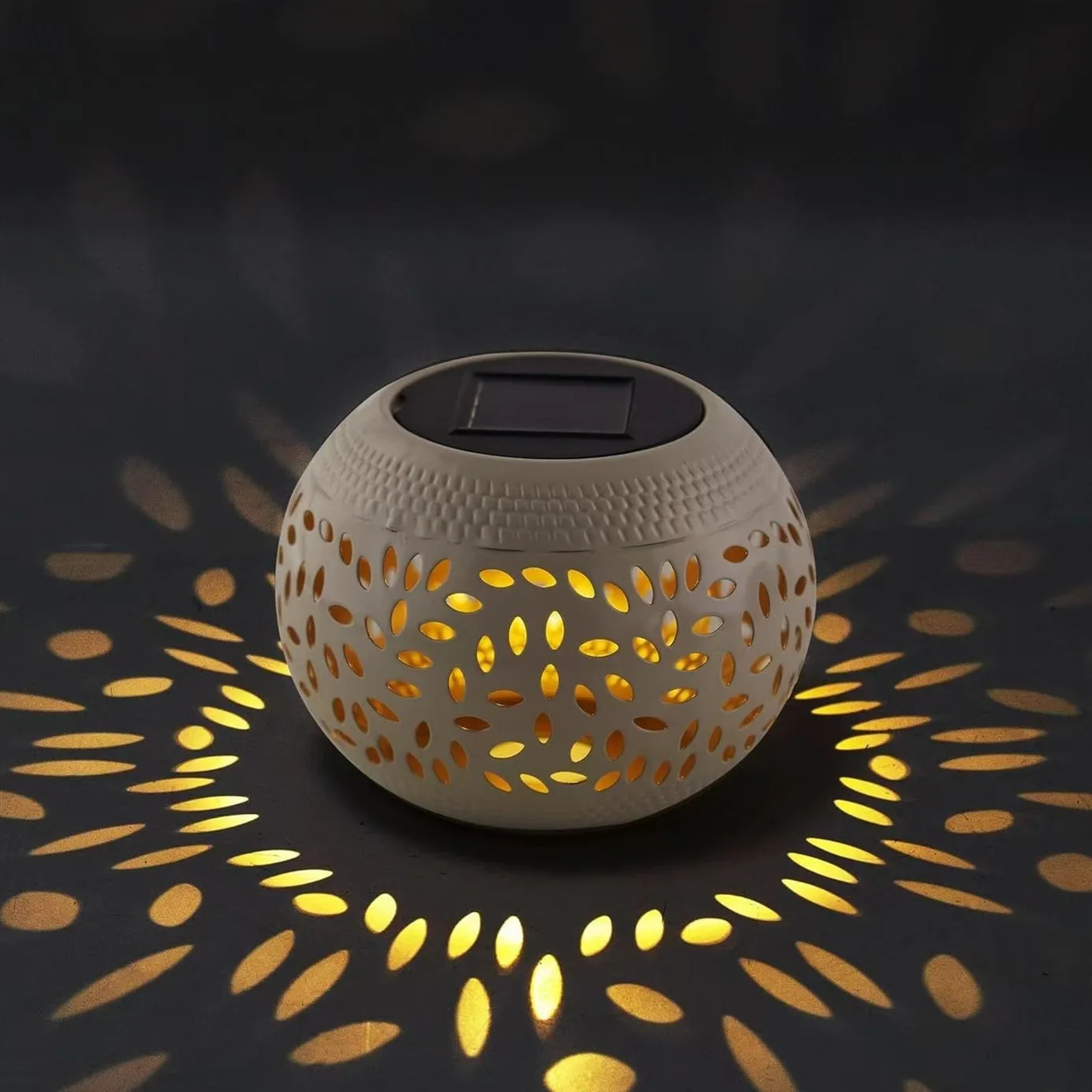 Solar Table Lights Outdoor, Waterproof Metal Garden Lamp | Inspire Uplift