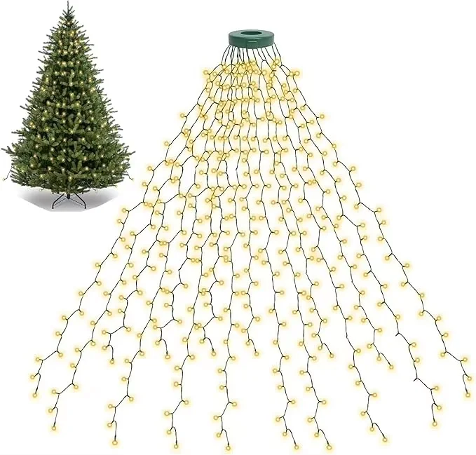 Waterproof USB LED String Lights, Christmas Tree Fairy Lights with 8 Modes for Indoor Garden Wedding Decor