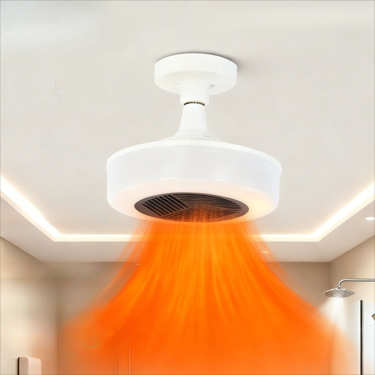 Dual Mode Fan Light with Cold and Warm Air - Low-noise | Inspire Uplift