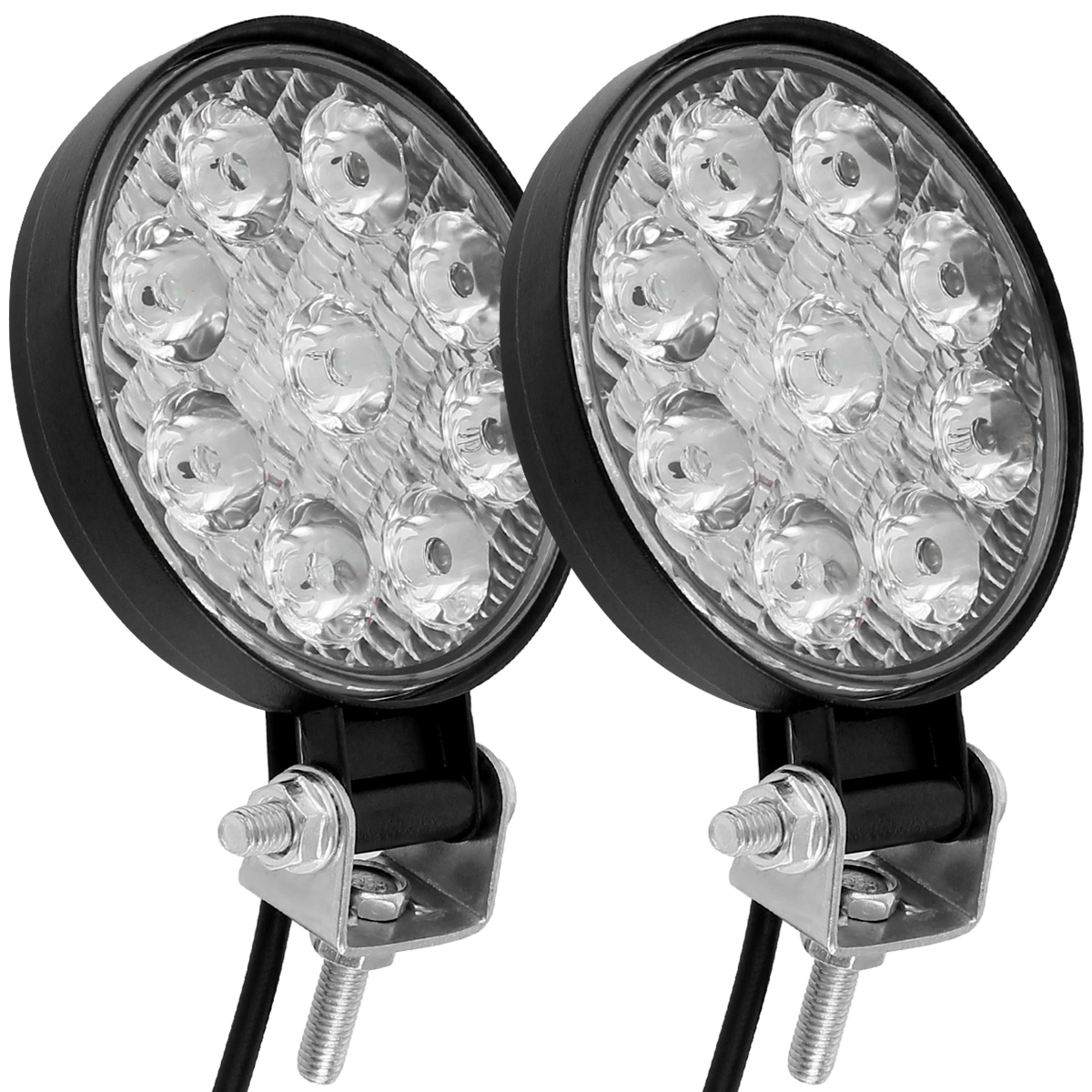 LED Work Light, Round LED Headlight for Car, Truck, SUV, Off-road, Headlamp for Auto, Van, Truck