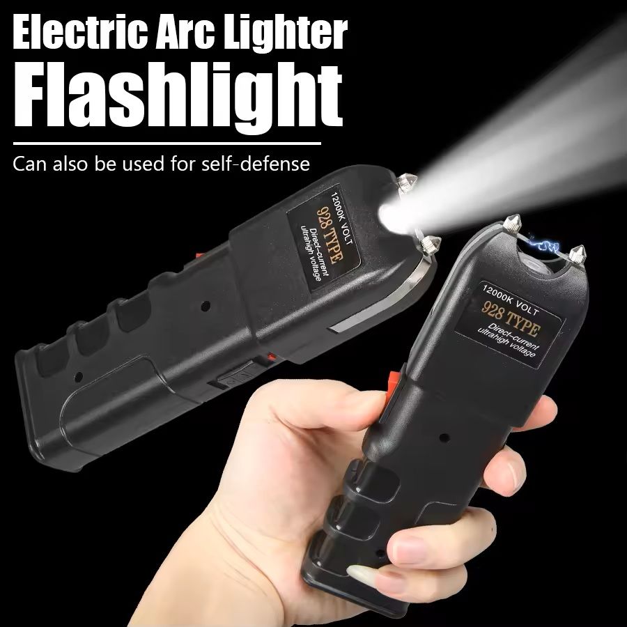 USB Rechargeable Tactical Flashlight with Window Breaker and | Inspire ...
