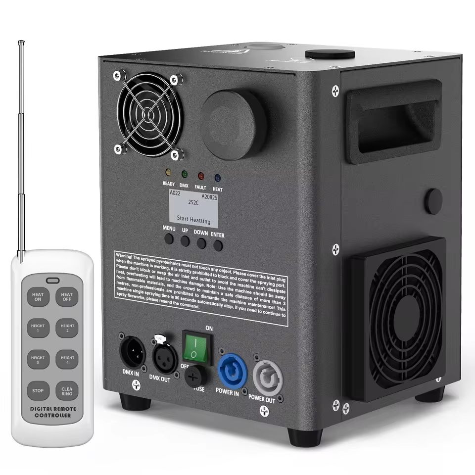 Cold Spark Fireworks Machine with DMX Control for Stage Events and Party Effects