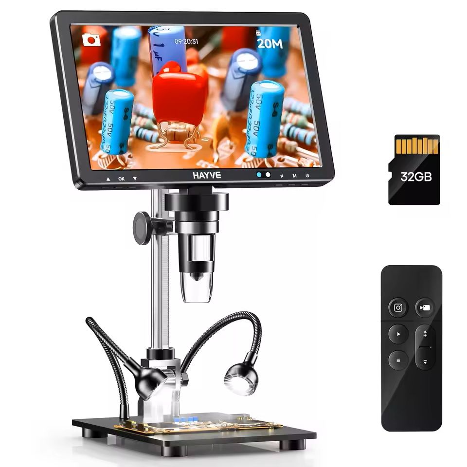 10 Inch HDMI Digital Microscope with 2000X Zoom and 20MP Cam | Inspire ...