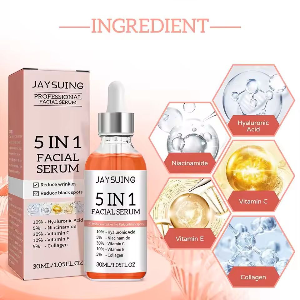 Vitamin C Hyaluronic Acid Face Serum for Fine Lines and Brightening