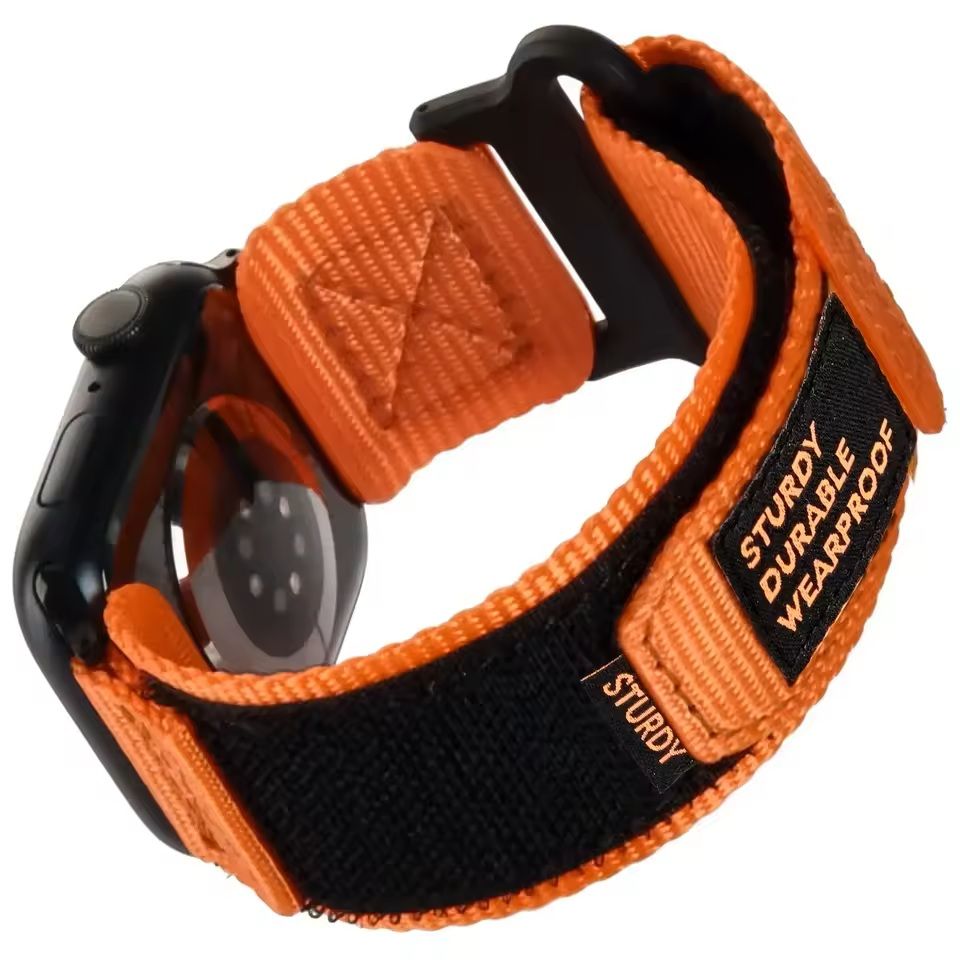 Tactical Nylon Band for Apple Watch Series 9 8 7 6 SE Ultra 49mm to 40mm