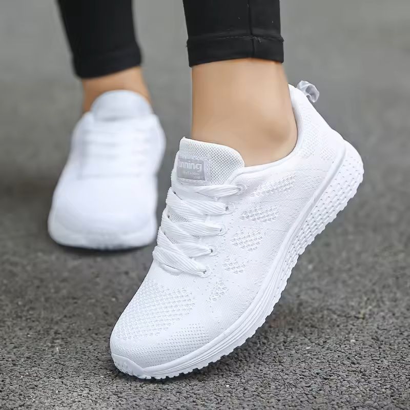 Women's Running Sneakers Mesh Breathable Comfortable Walking Shoes