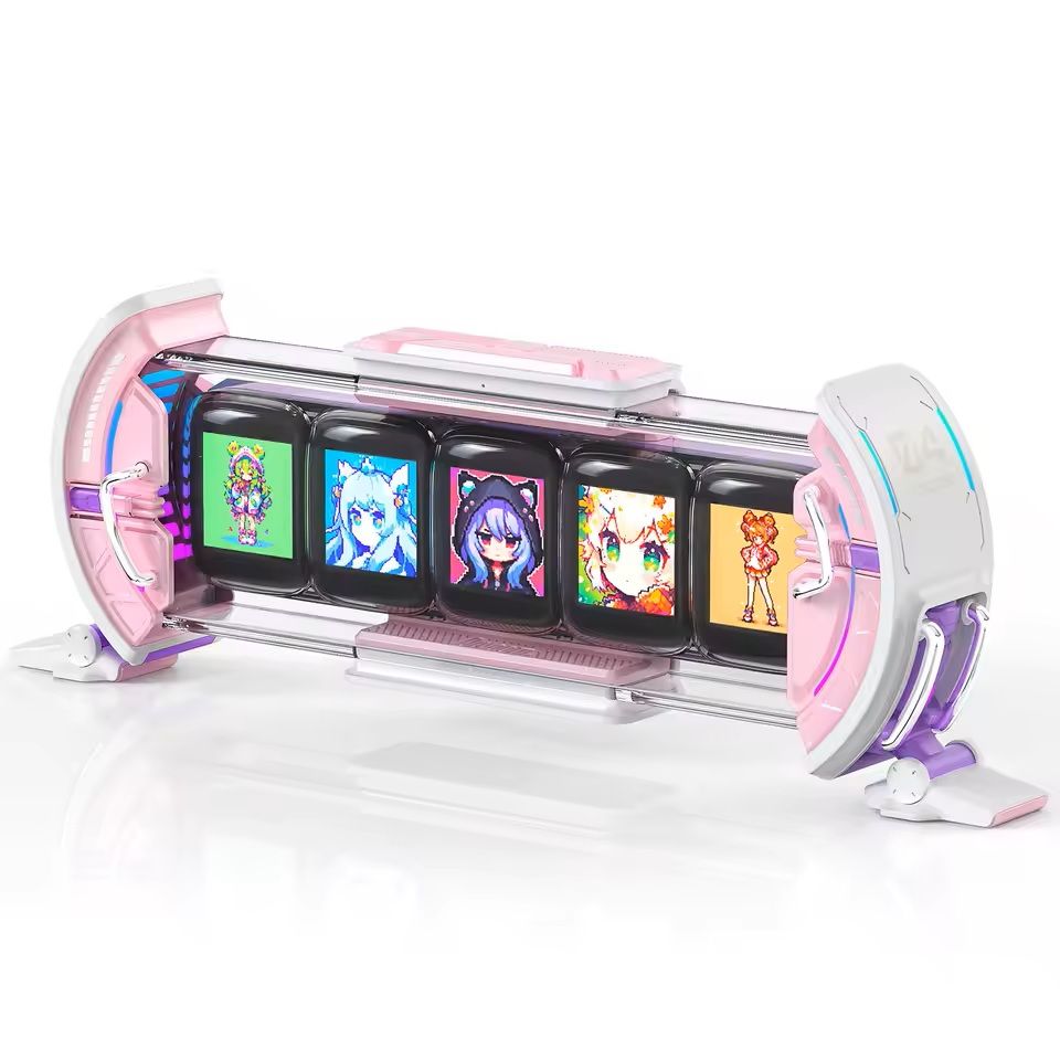 Smart App-Controlled Digital Clock with Weather and Stock Display