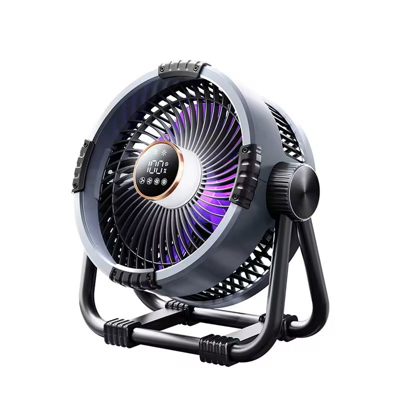 6 in 1 Camping Fan with 20000mAh Battery LED Light and Hook