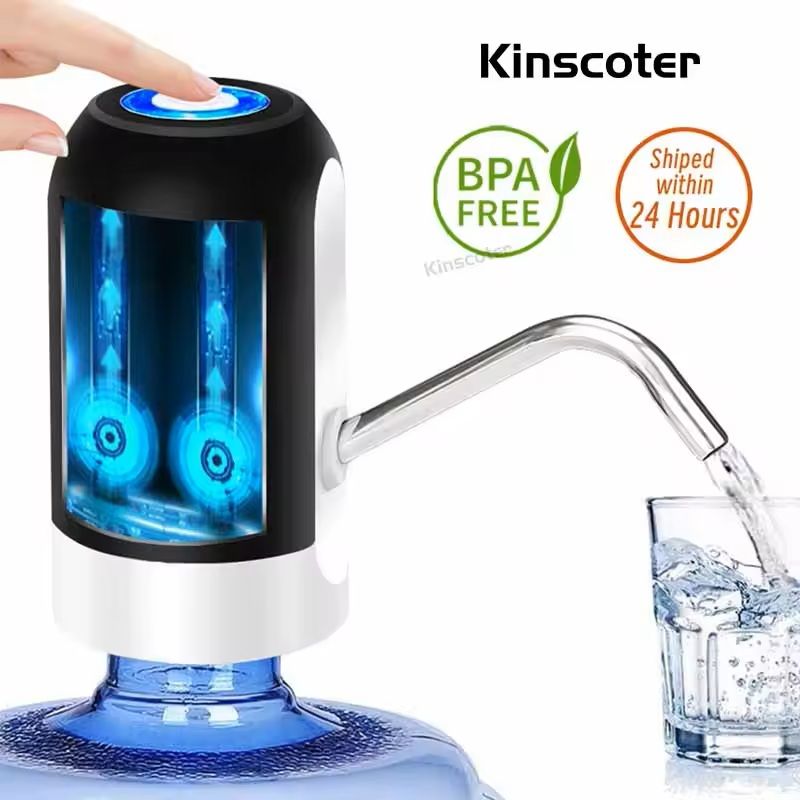 Portable Electric Water Dispenser USB Rechargeable for 5 Gal | Inspire ...