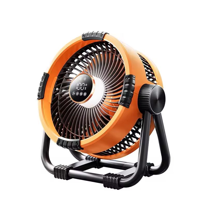 6 in 1 Camping Fan 20000mAh Rechargeable with LED Light and Hook
