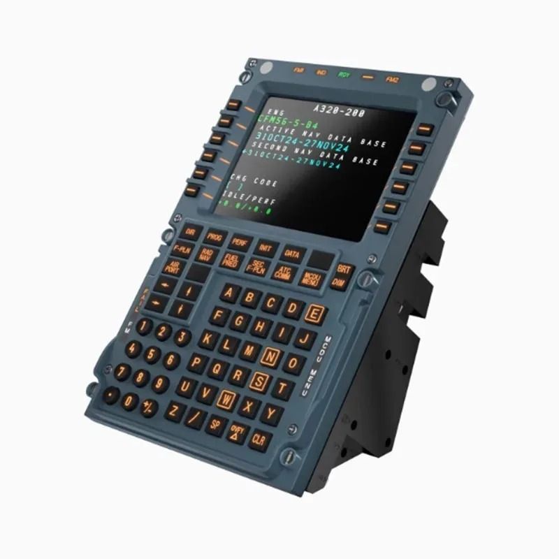 Flight Simulator MCDU Control Panel for A320 Toliss Fenix XPlane MSFS