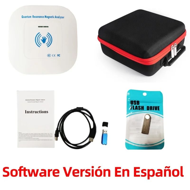 Portable Quantum Resonance Magnetic Analyzer for Health Indicator Detection