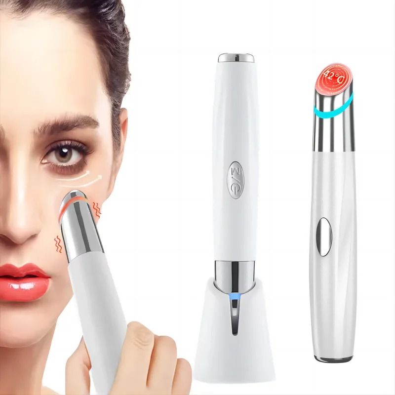 5 in 1 Eye Beauty Wand with Red Light Therapy and Vibration Massage