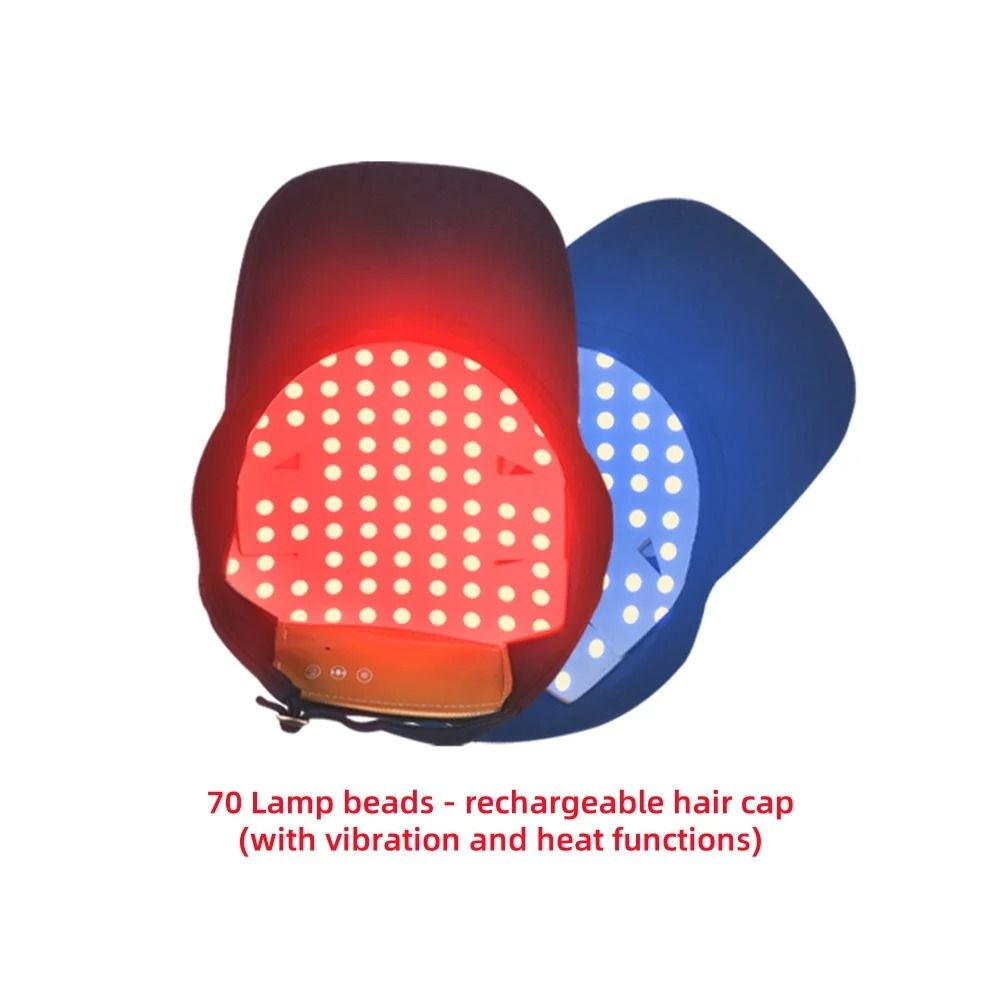 Red Light Therapy Hair Growth Cap with LED Light Stimulation