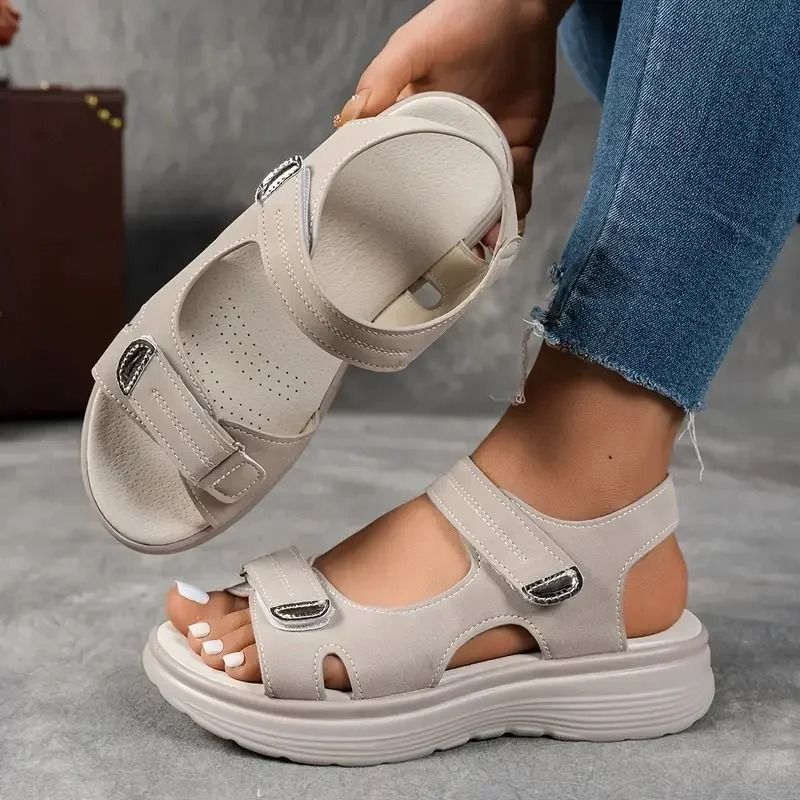 Women Summer Casual Platform Sports Sandals Comfortable Non Slip Beach Wading Shoes
