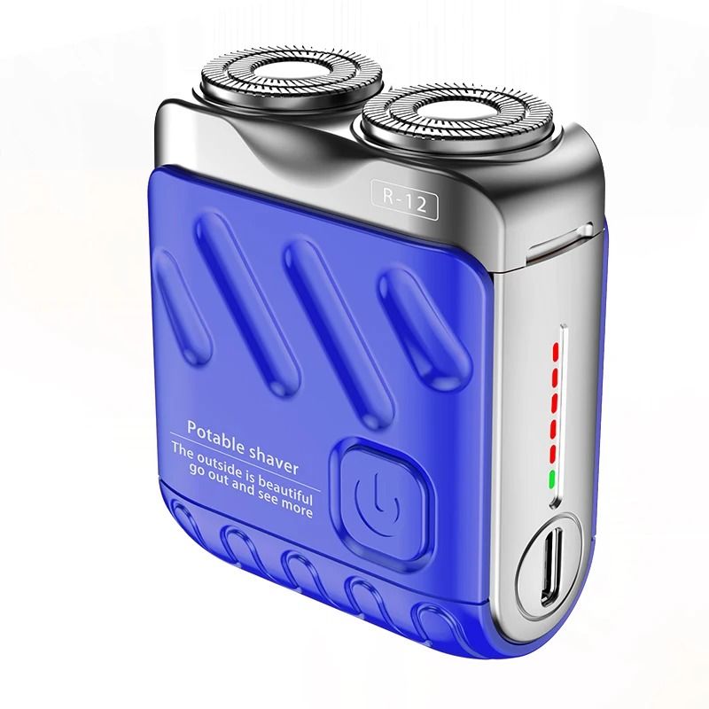 Portable Electric Shaver High Speed Waterproof Travel Razor