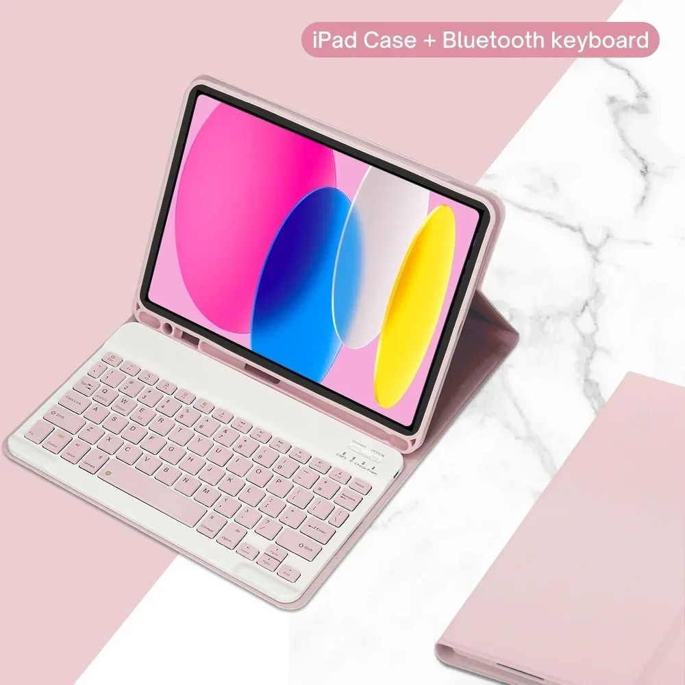 iPad 10th Generation 10.9" Case with Detachable Wireless Keyboard