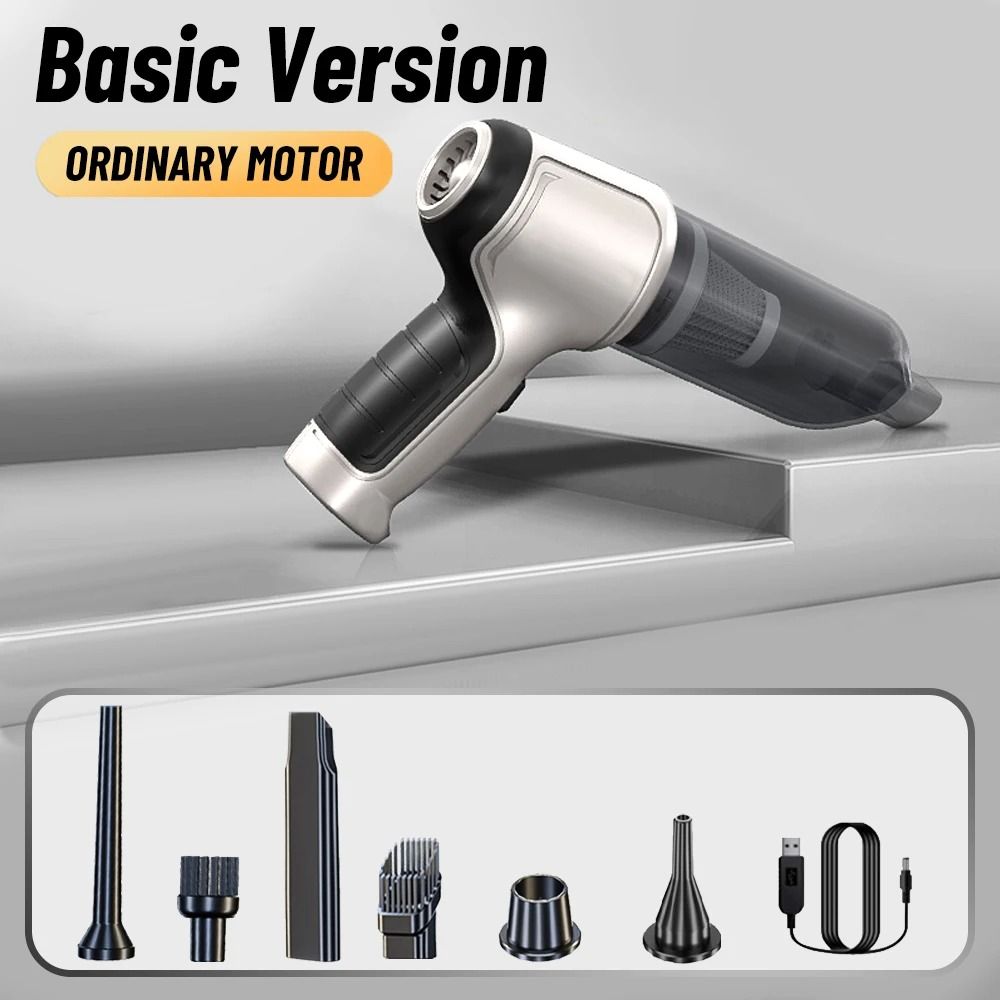 Car Vacuum Cleaner Powerful Wireless Handheld With Strong Suction