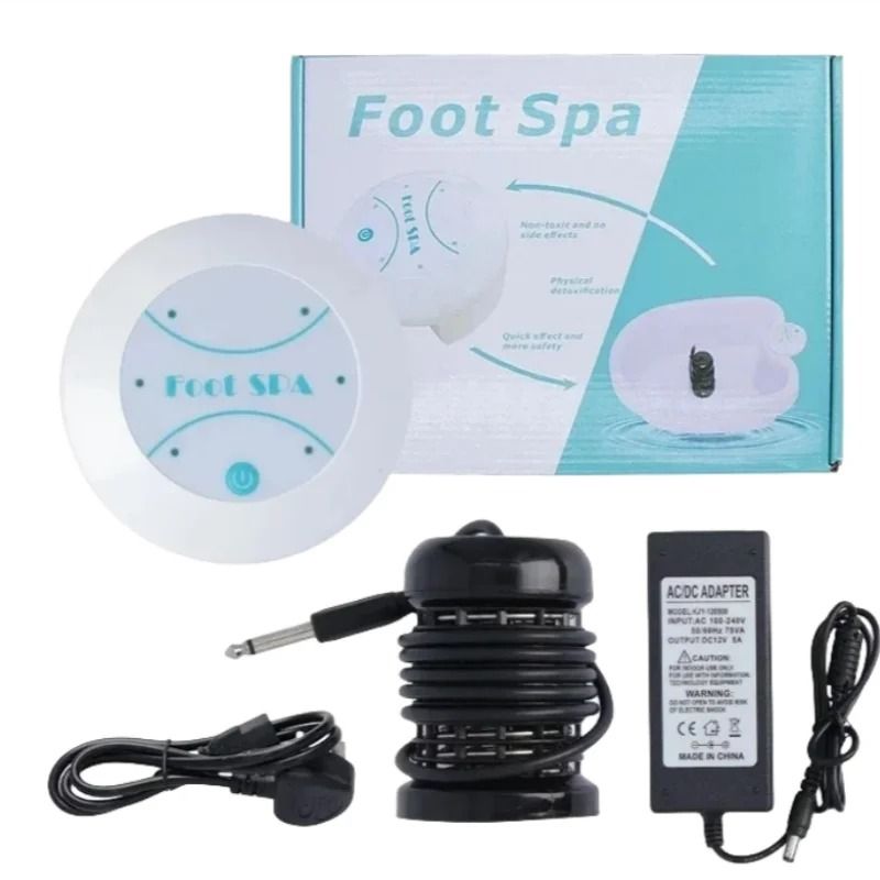 Ionic Foot Spa Bath Machine with Massage for Detox and Fatigue Relief